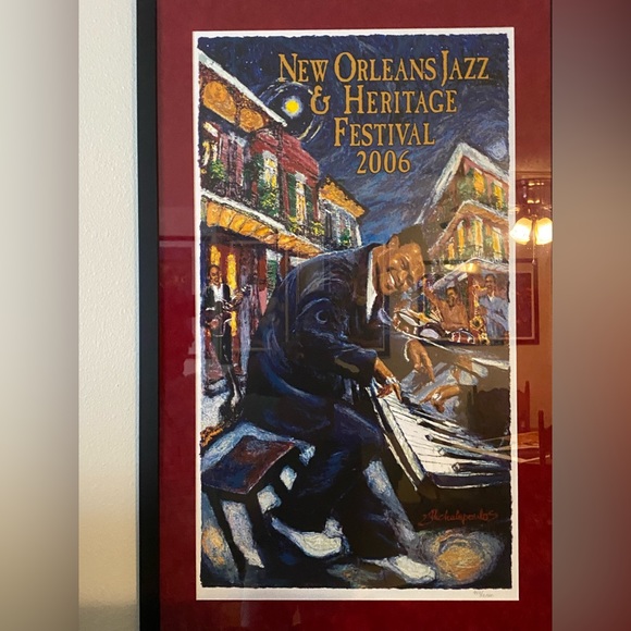 Abstract artwork / Jazz Fest Posters / Prints / Oil paintings - Picture 16 of 16